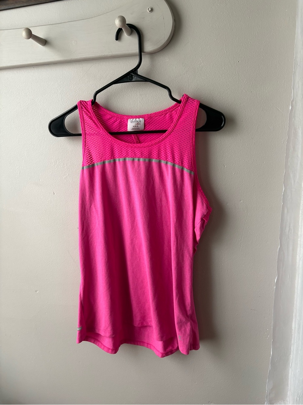 Danskin Bright Hot Pink Athletic Tank Top